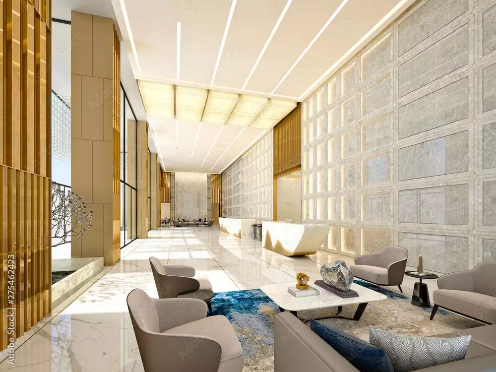 Hotel Lobbys with DH-600 or DH-800